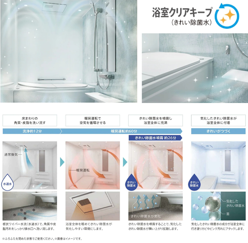 浴室クリアキープ