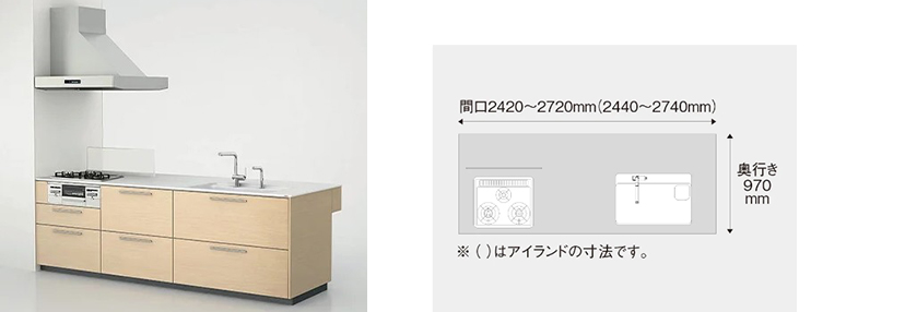 フラット対面型